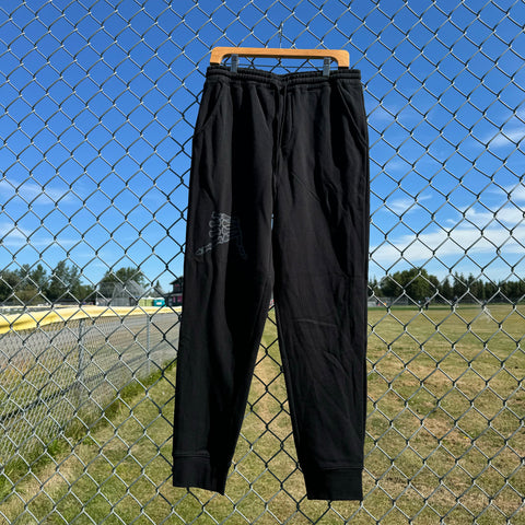 AkS Fleece Pants with Bones in Black 2024