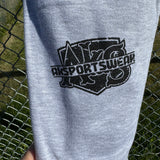 AkS Fleece Pants with Bones in Grey Heather 2024