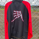 AkS Reaper 2 Cage Jacket in Black & Red