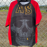 AkS Reaper 2 Cage Jacket in Black & Red