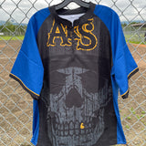 AkS Reaper 2 Cage Jacket in Black & Royal