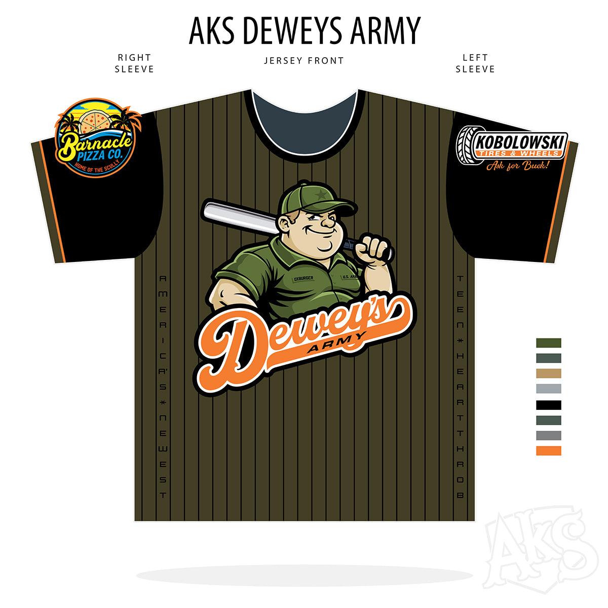 AkS Deweys Army preorder