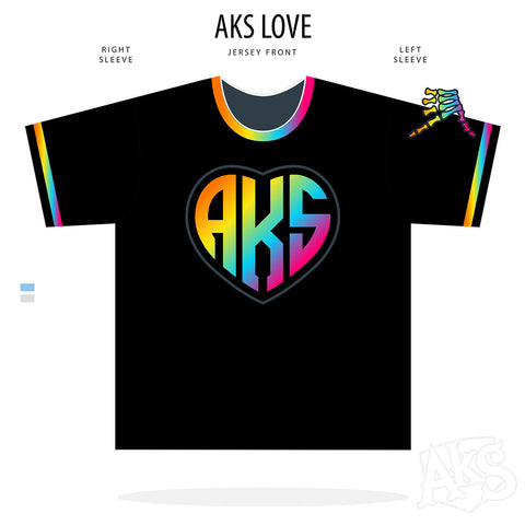 AkS Love Jersey in Black