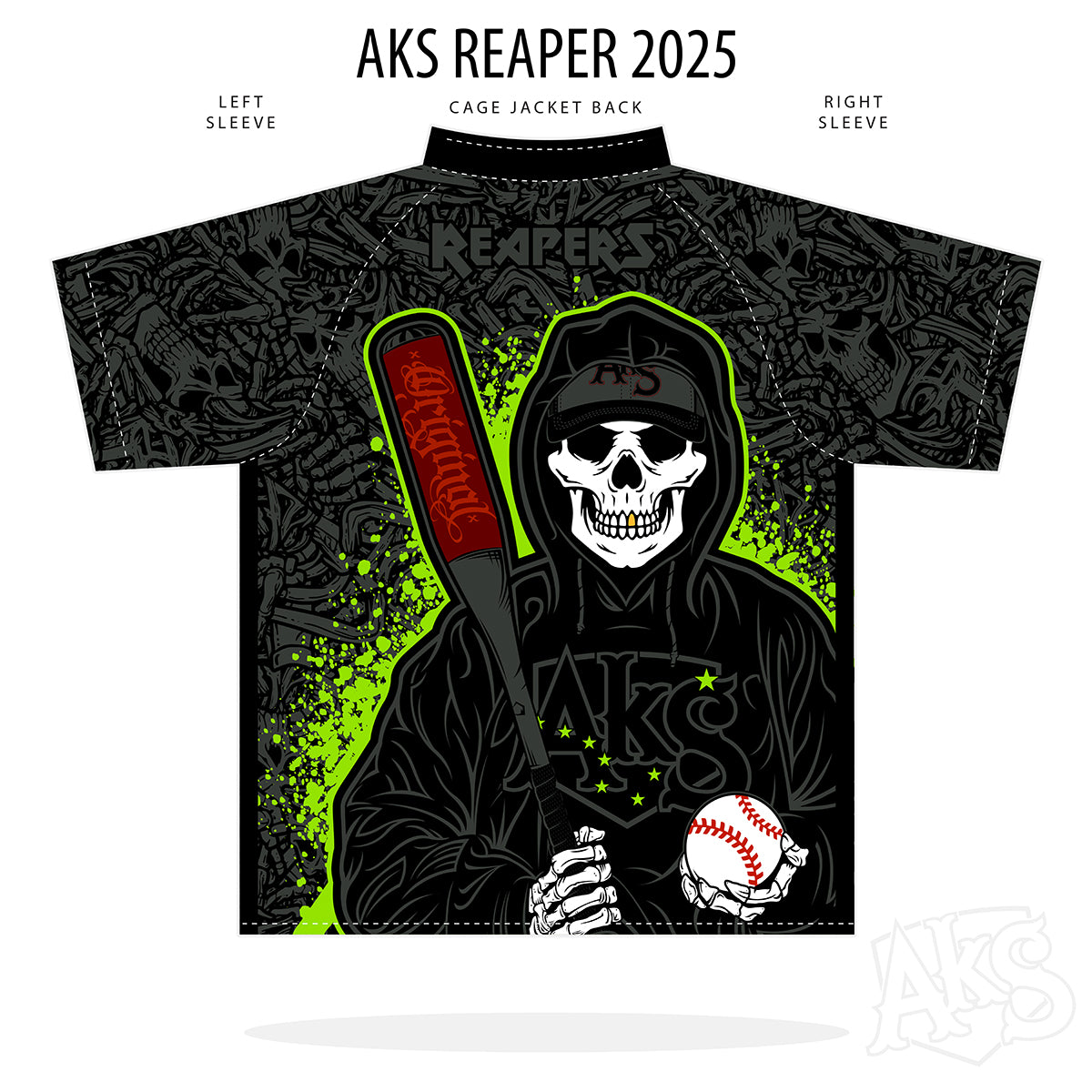 AkS Reaper 2025 Cage Jacket in Black