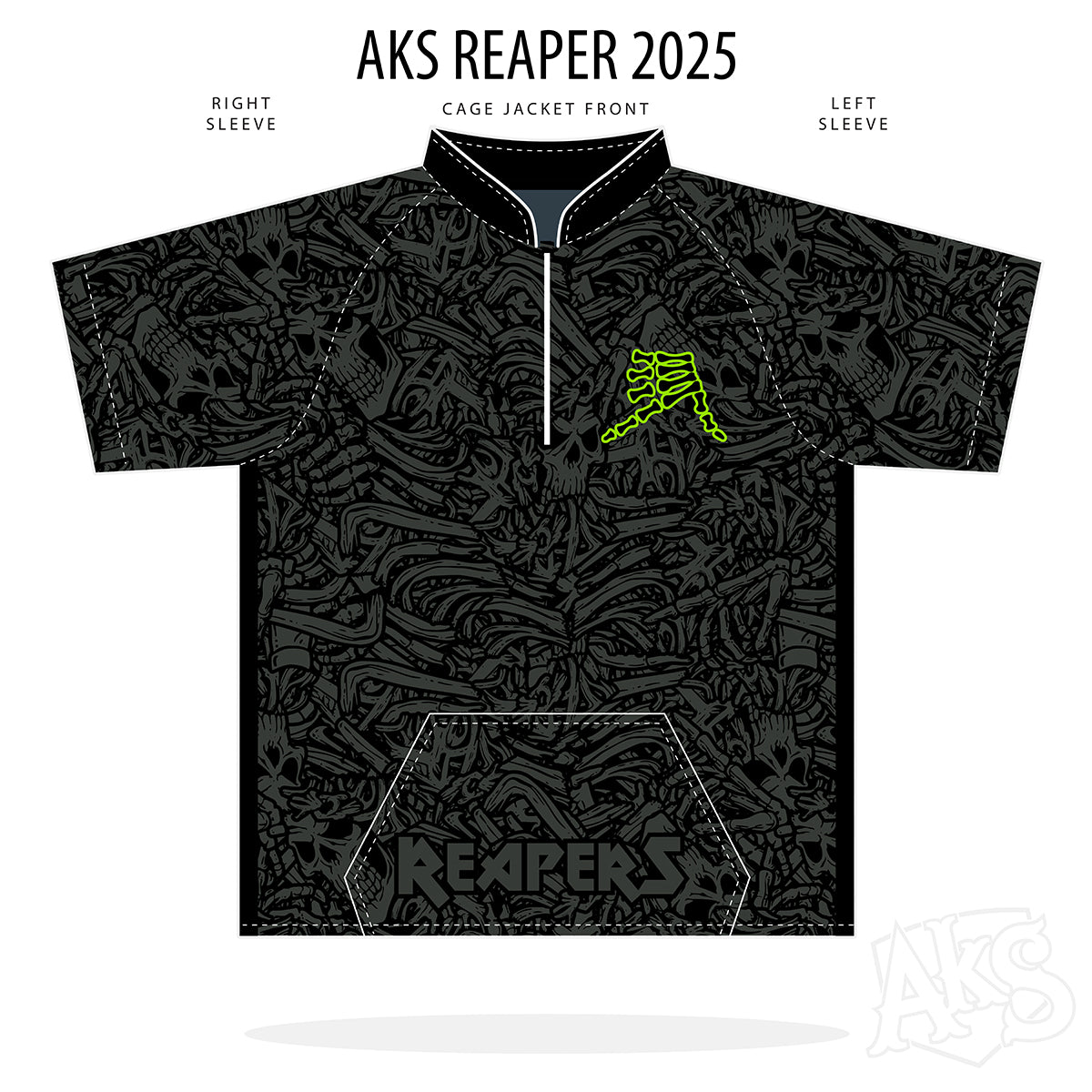 AkS Reaper 2025 Cage Jacket in Black