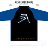 AkS Reaper 2 Cage Jacket in Black & Royal