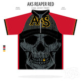 AkS Reaper 2 Cage Jacket in Black & Red