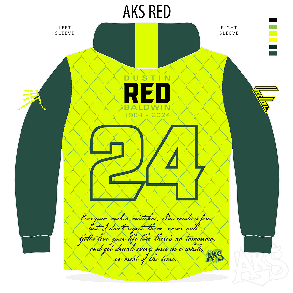 AkS RED Hoodie pre-order