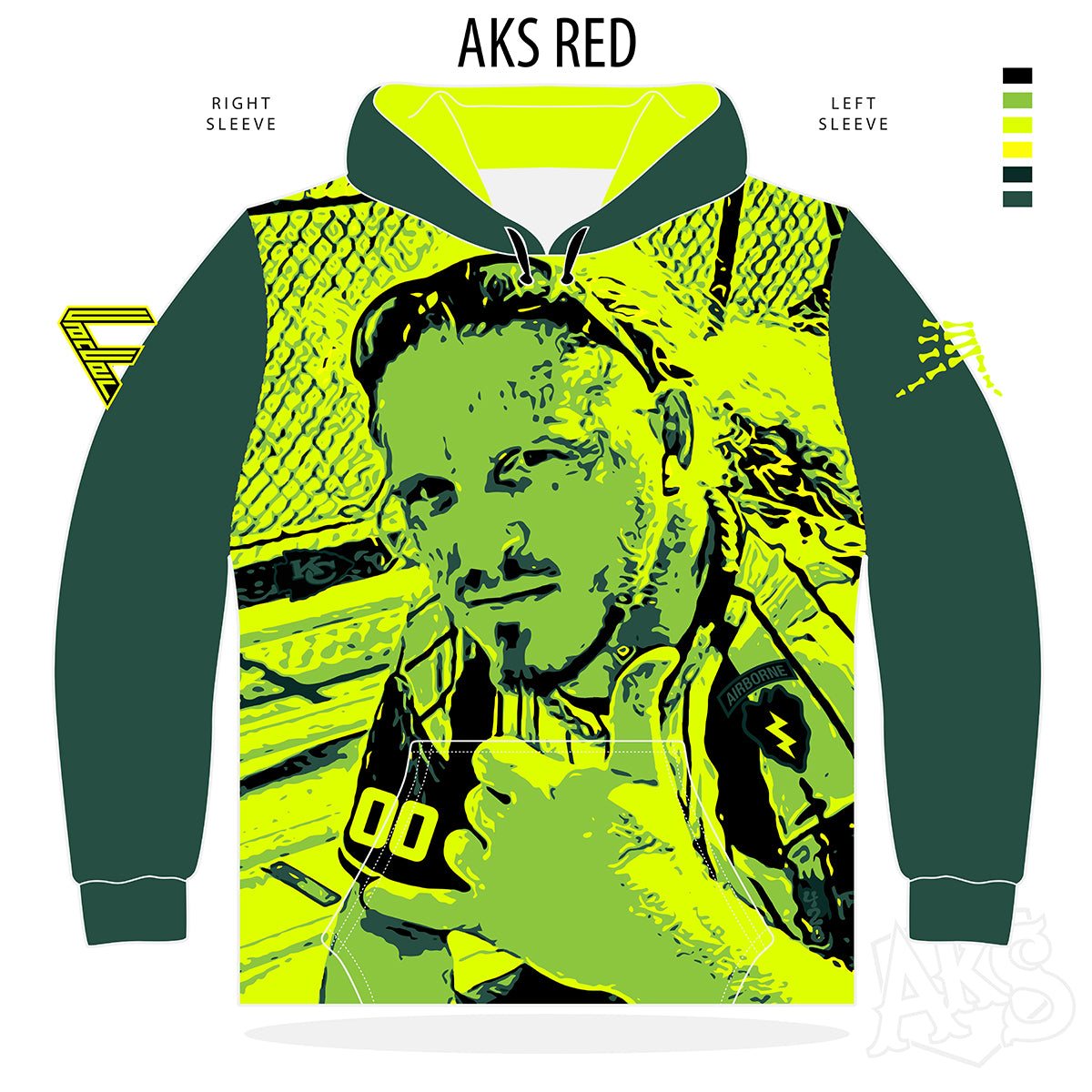 AkS RED Hoodie pre-order