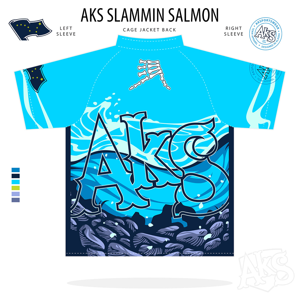 AkS Slammin' Salmons Cage Jacket