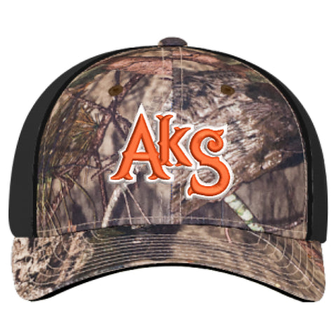 AkS Original Trucker Hat in Break-Up Country Camo & Black