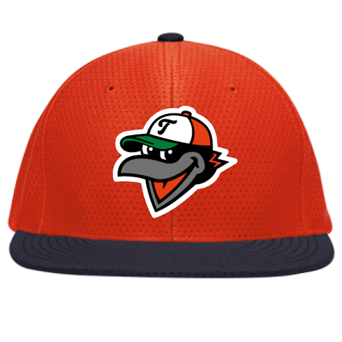 Tricksters Jersey Hat in Orange & Black