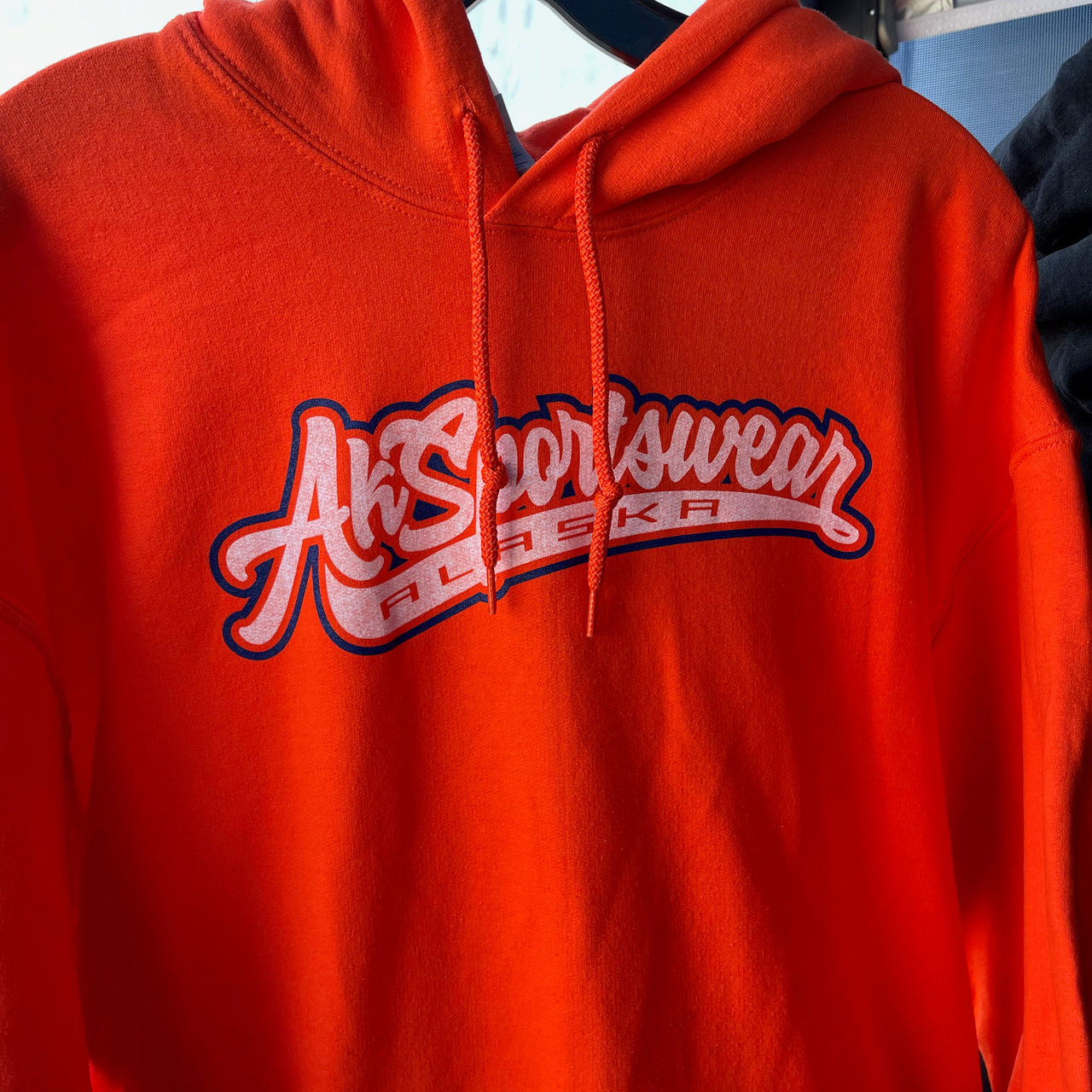 AkS Graffiti Hoodie in Orange