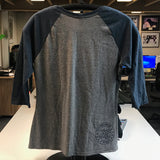 Ursa Major 3/4 Sleeve Ladies T-Shirt in Gray Frost and Navy