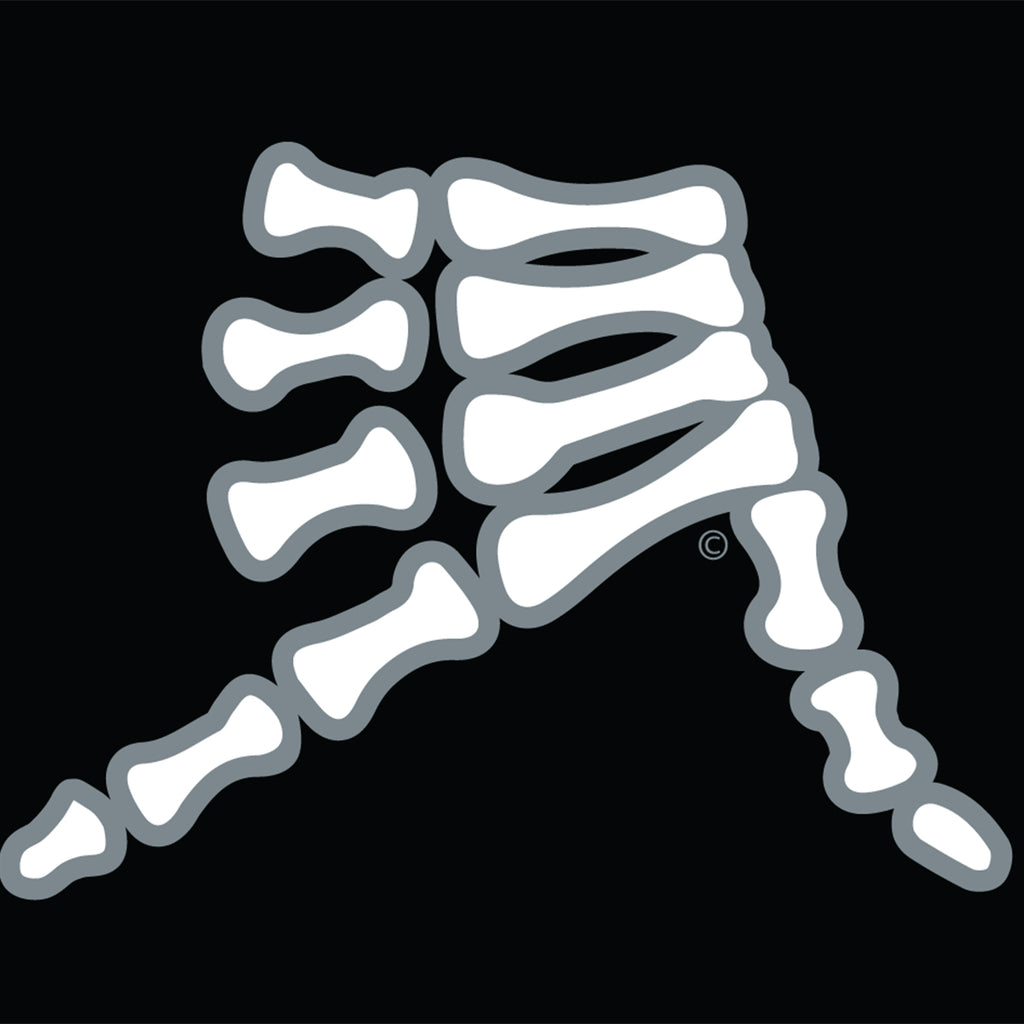 Bondi Headband with AkS Bones logo