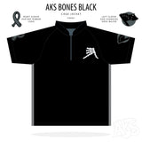 AkS Bones Cage Jacket in Black