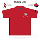 AkS Bones Cage Jacket in Red