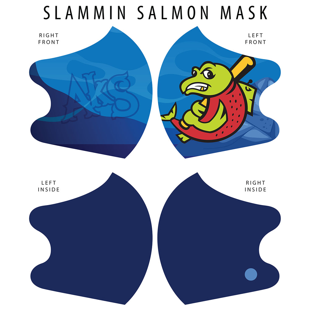 Slammin Salmon Dual Layer Mask