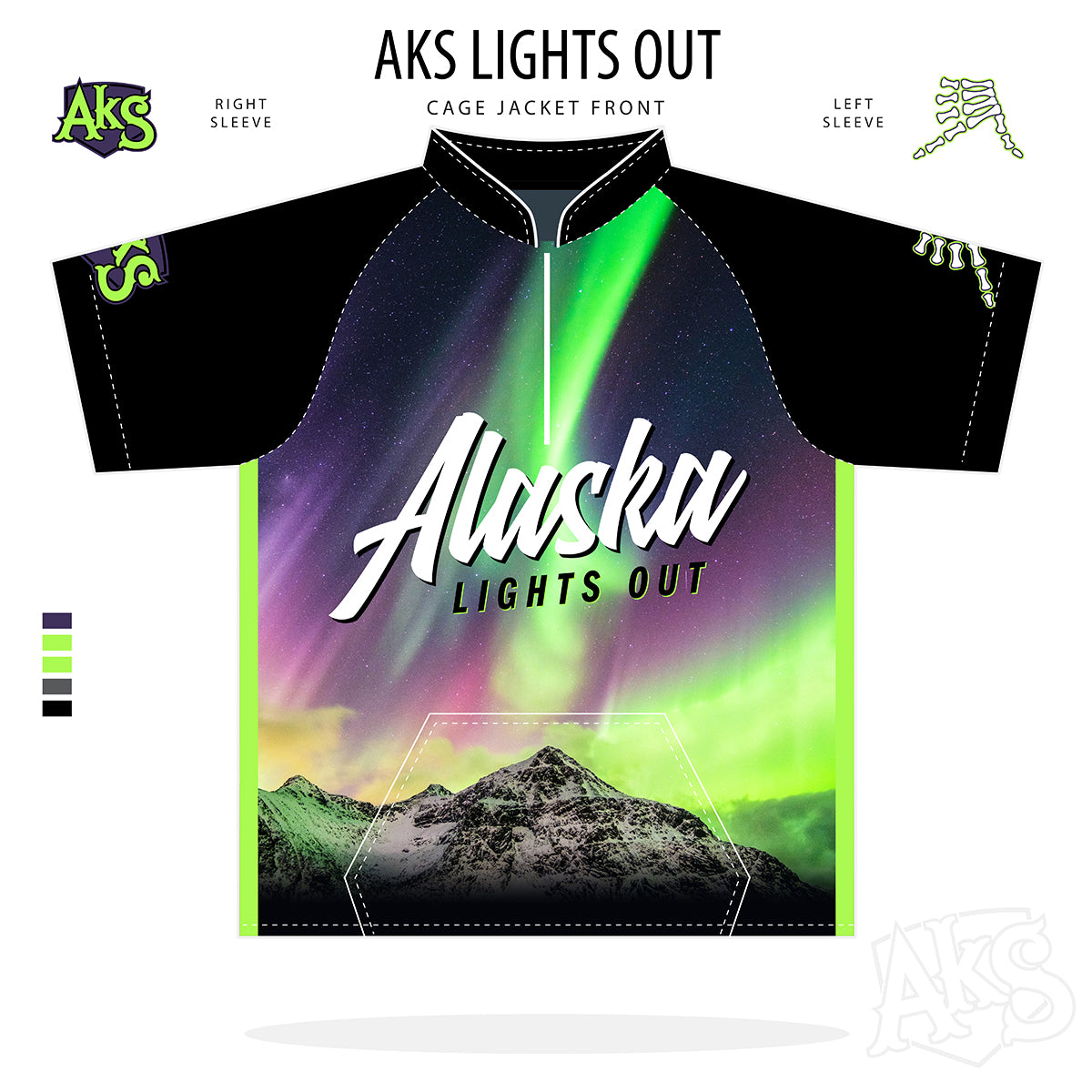 Lights Out Midnight Cage Jacket