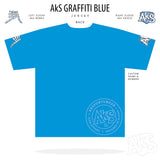 AkS Graffiti Jersey in Blue