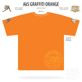 AkS Graffiti Jersey in Orange