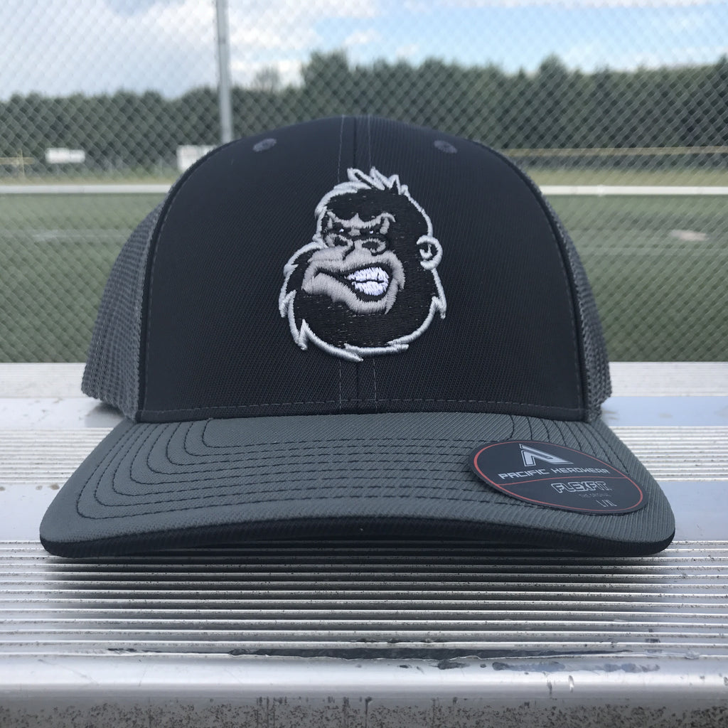 Silverbacks Trucker Hat in Black & Graphite