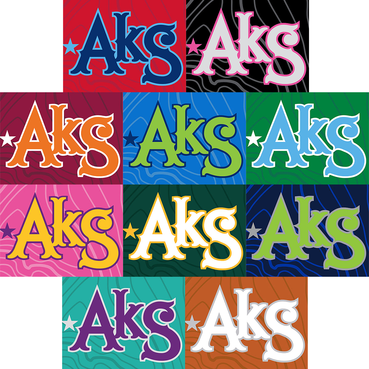 Bondi Headband with AkS Great One logo